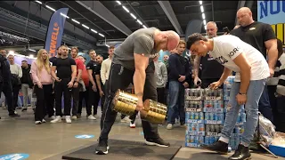 Golden dumbbells 160kg ⚜️