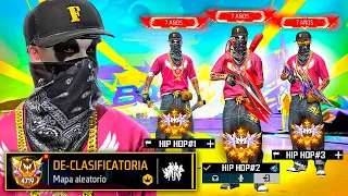 ARME LA ESCUADRA DE "HIP HOPS" MAS INSANA ☠️🔥 FREE FIRE