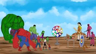 SHE HULK TRANSFORMATION: Squid Game Desert Battle Begins | Monster Cinematic Action