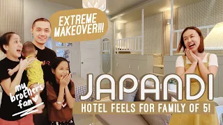 Japandi Inspired EXTREME Makeover!✨// From Lumang room to Hotel Room for Family of 5!🖐🏼// by Elle Uy