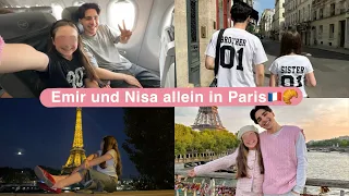 EMIR UND NISA ALLEIN IN PARIS🇫🇷🥐🤭*wir haben ein problem*