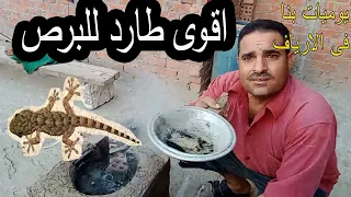 احسن طريقة لطرد البرص( ابو بريص ) ( الوزغ  ) والزواحف من البيت