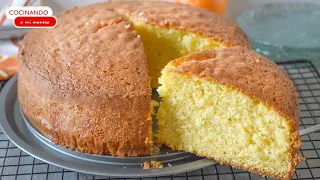 BIZCOCHO DE NARANJA , ¡nunca he probado ninguno más tierno!