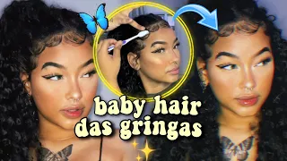 como faço meu baby hair~~✨