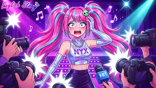 Nyx Unexpectedly Becomes a Pop Star! 🎤✨ My Stories | English Story For Teen