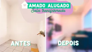 Como transformar uma sala de TV pequena - Amado Alugado