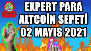 EXPERTPARA ALTCOIN SEPETİ MAYIS 2021! SON ALTCOIN SEPETİ! |Bitcoin Analiz| Altcoin Analiz |