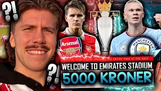Jeg betalte 5000 kroner for å se Arsenal vinne Premier League