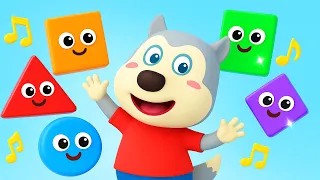 Learn Shapes with Fun Song + More Learning Baby Songs & Nursery Rhymes