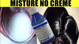 ATÉ A DONA DO SALÃO PERGUNTOU O QUE EU USEI/ Tirei do Armário e Passei no Cabelo...