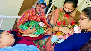 Kinjal ko hospital🏥admitted kiya🚑bohot tension ho raha hai😶