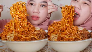 MUKBANG MIE AYAM PEDAS JEBEW LEVEL UP