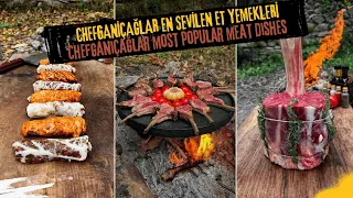 Chefganiçağlar En Sevilen  Et Yemekleri | Chefganiçağlar's Most Popular Meat Dishes | Asmr