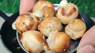 Mini Cheese Balls 😋 With Wheat flour😱😱 #minifoodmahal #streetfood #trending