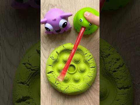 Kineticsand Squishy Hahaha! 🤩🎉🤣 #squishy #funny #trend #viral #shorts