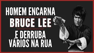 NO ESTILO BRUCE LEE ELE DERRUBOU TODO MUNDO