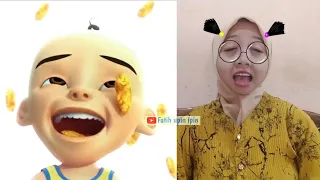 Tiru upin ipin makan telur ikan sedaaaap 😋😀