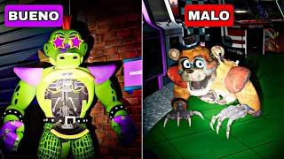 ¿Y SI MONTY FUESE QUIEN CUIDA DE GREGORY en LUGAR de GLAMROCK FREDDY? - FNAF SECURITY BREACH (FNAF)