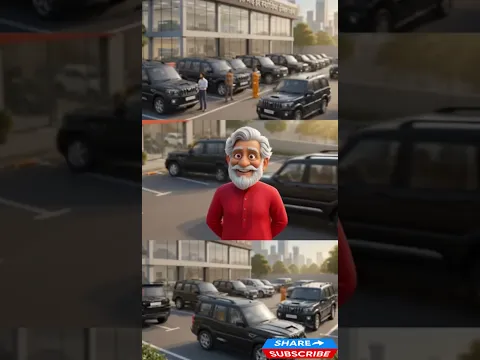 كل ما يلمسه الجد يتحول إلى سيارة سكوربيو! 😱🚙 قصة سحرية لا تُصدق
