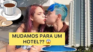 FOMOS MORAR EM UM HOTEL? 😱