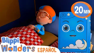 Hora de un cuento antes de dormir | Blippi Wonders | Caricaturas para niños | Videos educativos