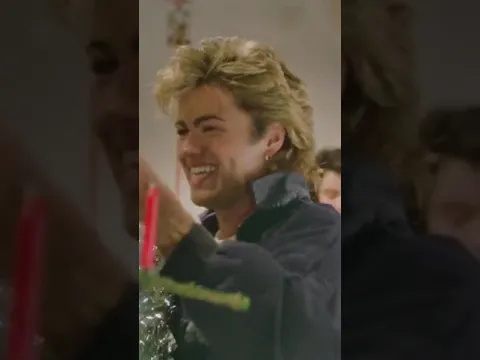 New #behindthescenes footage from the #LastChristmas official video shoot!  @Wham_Official  @georgemichael