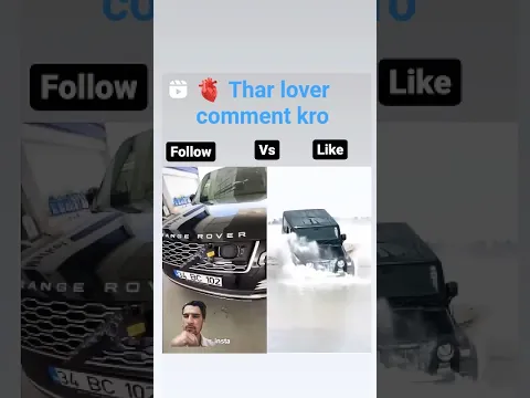 Mahindra Thar Lovers #viralvideo #thar