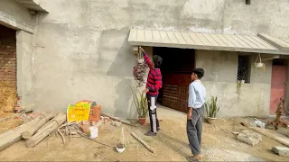 Kadi mehnat ke baad plant 🪴lga he dye