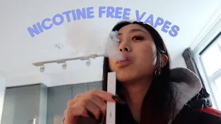 trying nicotine free vapes (u need this bb)