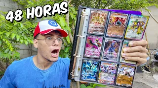48 HORAS PARA TROCAR TODAS MINHAS CARTA POKEMON na LIGA FEST