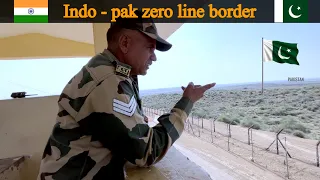 Inside India-Pakistan Zero Line | BSF on Indo-Pak Border in Rajasthan