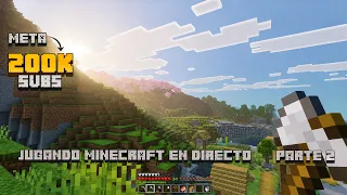 Jugando MINECRAFT en DIRECTO
