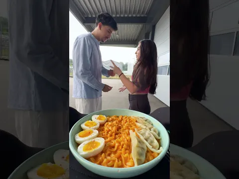 FOOD CHALLENGE BULDAK🍜 #foodchallenge #food #rockpaperscissors #mukbang #rockpaperfoodchallenge
