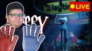 JOGANDO POPPY PLAYTIME PELA PRIMEIRA VEZ! (Poppy Playtime Chapter 1)