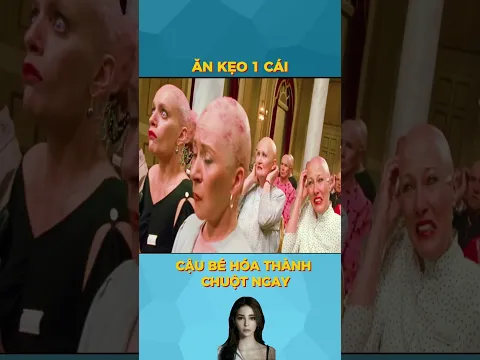 Ăn kẹo một cái, cậu bé hóa chuột ngay