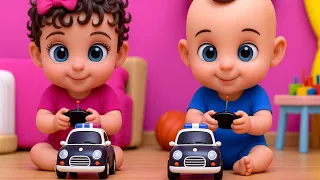 Zoom Zoom Police Cars for Kids | Sing & Play