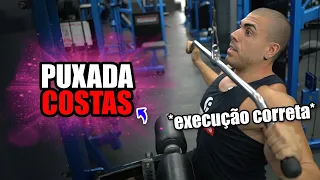 Como realizar perfeitamente puxada costas