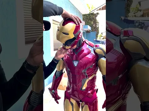 Comprei a Armadura do HOMEM de FERRO