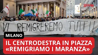 Tensione al presidio del centrodestra: «Vi remigreremo tutti» e insulti ai maranza, un ragazzo li...