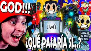 ¿Qué PASARÍA si el TITÁN SPEAKERMAN no era INFECTADO? 🤯📢 en Skibidi Toilet 🚽
