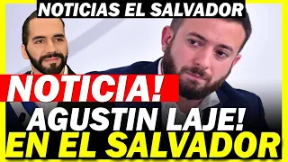 LO DIJO TODO DE #BUKELE ! AGUSTIN LAJE LLEGA A EL SALVADOR Y DICE ESTO EN TELEVISION !