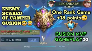 GUSION NEW SECRET BUILT??🤔 DON'T TELL ANYONE Okk😋 | MLBB | By San Moba Gaming