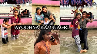 Ayodhya ram nagar vlog 🚩🙏🏼❤️#youtube #subscribers #nehuvlogs #comments #comments