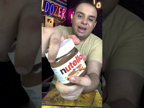 حاجه في النوتيلا حيرت العالم😱🔥