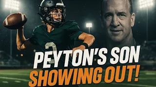 Marshall Manning Middle school highlights. Peyton Manning’s son