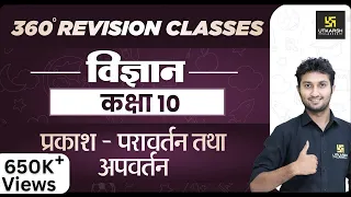 Science | Class 10th | प्रकाश-परावर्तन तथा अपवर्तन | RBSE Hindi Medium| Rapid Revision | Sandeep Sir