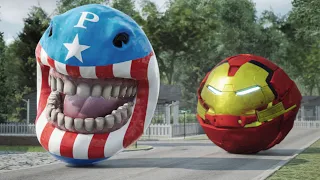 Captain America Ironman and Hulk [Pacman's Avengers]