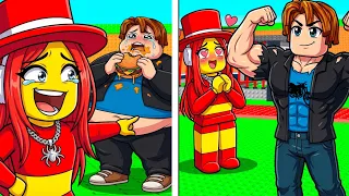 de GORDO a MUSCULOSO no Steal a Brainrot! 💪🔥
