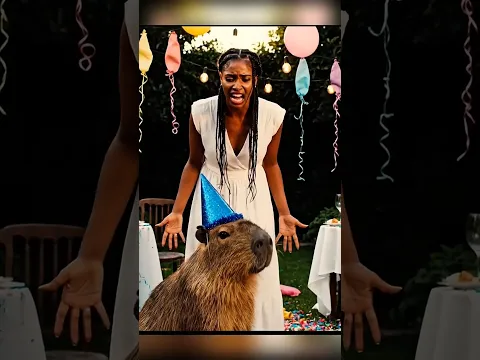 Capimonsi salva a mujer #capibara #capimonsi