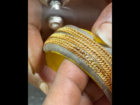 Mens gold Chain Making | Handcrafted Chain
